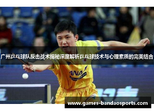 广州乒乓球队反击战术揭秘深度解析乒乓球技术与心理素质的完美结合