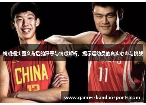 姚明摇头图文背后的深意与情感解析，揭示运动员的真实心声与挑战